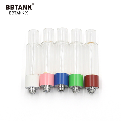 BBTANK fabrika toptan orijinal tam cam kartuş 0.5ml 1.0 2.0 gram, 510 iplik, uygun geniş viskoziteli yağ