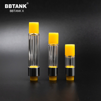 BBTANK fabrika toptan orijinal tam cam kartuş 0.5ml 1.0 2.0 gram, 510 iplik, uygun geniş viskoziteli yağ