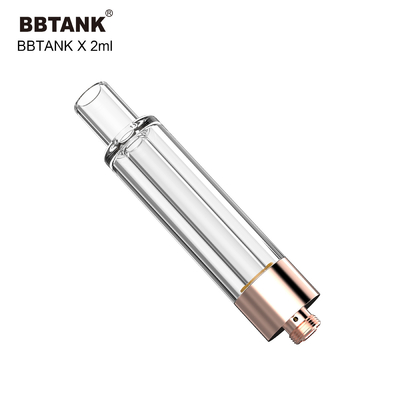2ml CBD Yağ Kartuşu Seramik Bobin Tüm Cam 510 Threa Kartuşları Sızdırmaz