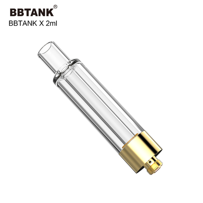 Kalın Kenevir Yağı için BBtank 2.0ml Tüm Cam Kartuş 510 İplik Atomizer