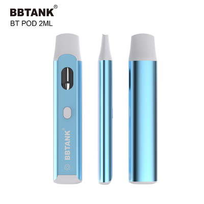 Düğme Aktif THC Tek Kullanımlık Vape Cihazı Daha Uzun Süre Tıkanma Yok Tek Kullanımlık Vape