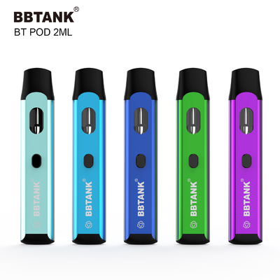 Düğme Aktif THC Tek Kullanımlık Vape Cihazı Daha Uzun Süre Tıkanma Yok Tek Kullanımlık Vape